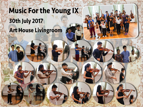Music FOr the Young Violin group photo